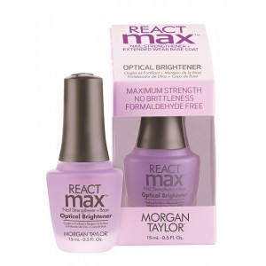 Morgan Taylor - React Max Optical Brightener Nail Strengthener 15ml